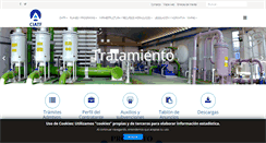 Desktop Screenshot of planhidrologicodetenerife.org